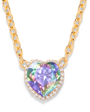 Load image into Gallery viewer, The Pink Reef G Ocean Necklace