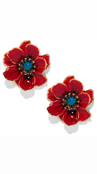 The Pink Reef Large Jewel Box in Ruby Red