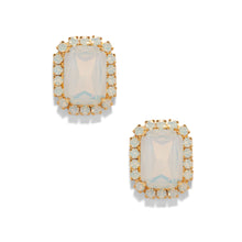 Load image into Gallery viewer, The Pink Reef Gem Stud in White Opal