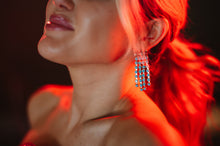 Load image into Gallery viewer, PREORDER SHIPS 6/12: The Pink Reef Cowgirl Tassel Rhinestone earring