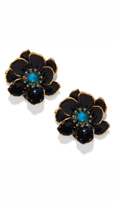 The Pink Reef Large Jewel Box in Black Turquoise