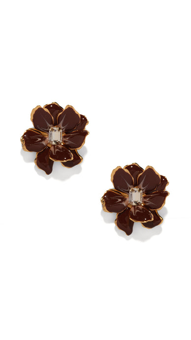 The Pink Reef Small Leather Jewel Box Earring