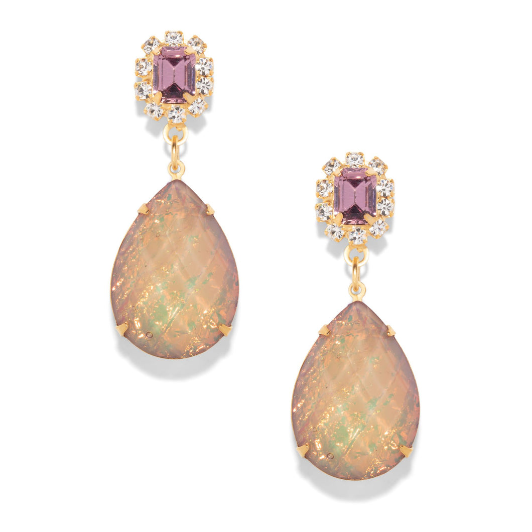 The Pink Reef Austria Earring in Lavender Opal