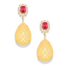 Load image into Gallery viewer, The Pink Reef Austria Earring in Fire Opal