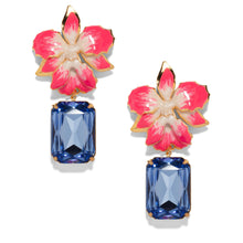 Load image into Gallery viewer, The Pink Reef Vanilla Orchid Jeweled Drop in Pink Sapphire