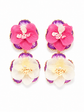 Load image into Gallery viewer, The Pink Reef Double Orchid drop