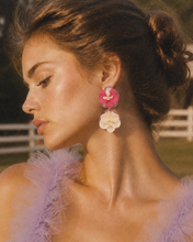 Load image into Gallery viewer, The Pink Reef Double Orchid drop