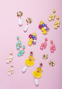 The Pink Reef Fiesta Earrings