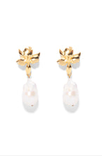 Load image into Gallery viewer, The Pink Reef Tiny Golden Orchid with Baroque Pearl