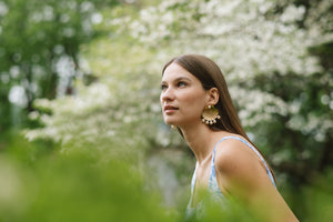 The Pink Reef Pearl Shell Earrings