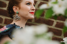 Load image into Gallery viewer, Preorder ships 5/3: The Pink Reef Angry Octopus Earrings