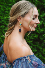 Load image into Gallery viewer, The Pink Reef Opera Earring in Pink Crystal