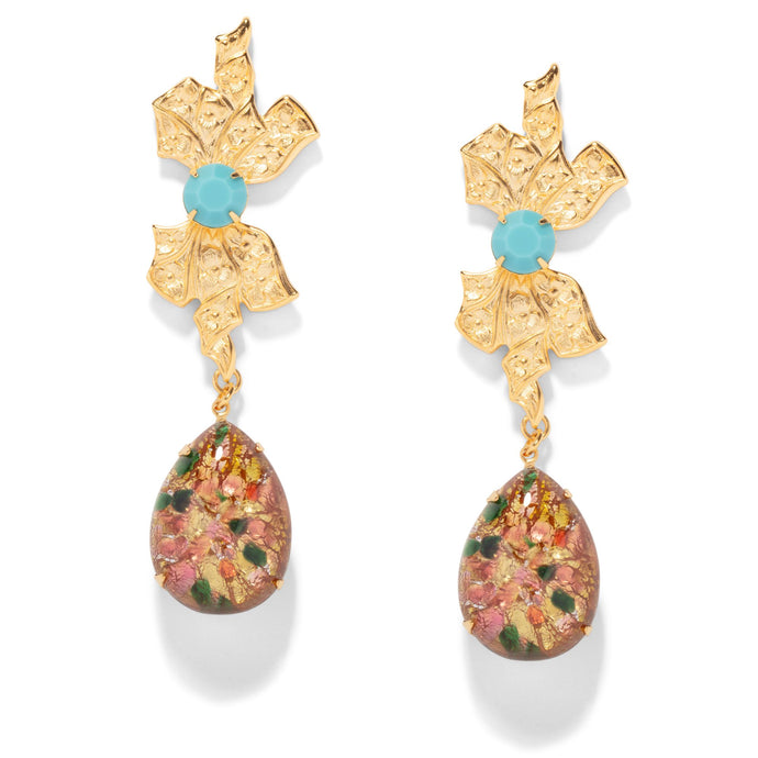 The Pink Reef Opera Earring in Pink Opal