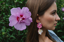 Load image into Gallery viewer, The Pink Reef Double Orchid drop