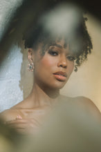 Load image into Gallery viewer, The Pink Reef Small Hand painted Floral in Brown Sapphire