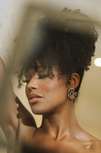 Load image into Gallery viewer, The Pink Reef Small Hand painted Floral in Brown Sapphire