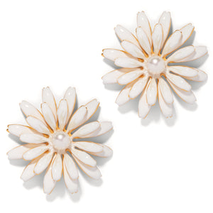 The Pink Reef Sunflower Earring