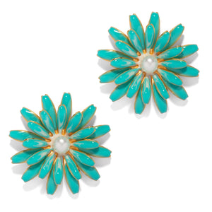 The Pink Reef Sunflower Earring