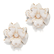 Load image into Gallery viewer, The Pink Reef Lace Floral Earring