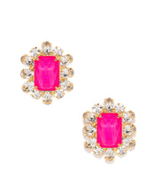 Load image into Gallery viewer, PREORDER SHIPS 6/12: The Pink Reef Europe Crystal Stud in Hot Pink