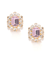 Load image into Gallery viewer, PREORDER SHIPS 6/12: The Pink Reef Europe Crystal Stud in Light Rose
