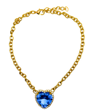 Load image into Gallery viewer, The Pink Reef G Ocean Necklace