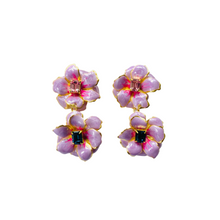 Load image into Gallery viewer, The Pink Reef Double Drop in Mauve Pearl