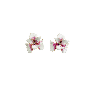 The Pink Reef White with Tropic Purple Orchid