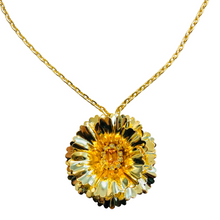 Load image into Gallery viewer, The Pink Reef Opulence Necklace in Topaz