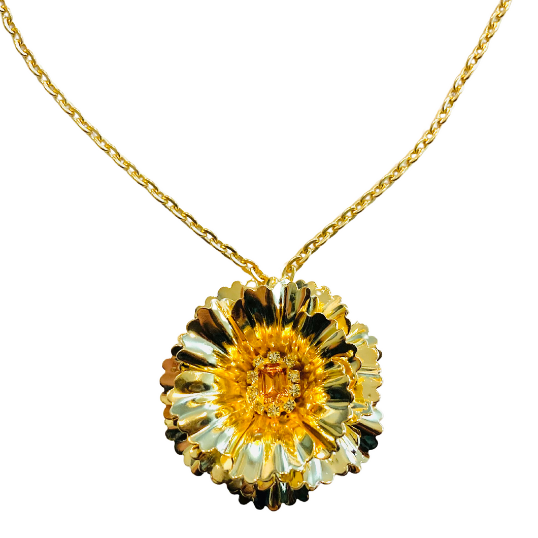 The Pink Reef Opulence Necklace in Topaz