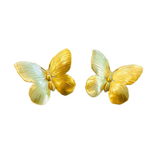 Load image into Gallery viewer, The Pink Reef oversized butterfly golden